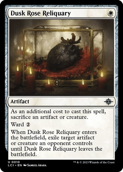 2023 Magic: The Gathering: The Lost Caverns of Ixalan (LCI) - Dusk Rose Reliquary (#10, Uncommon) (, Near Mint)