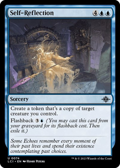 2023 Magic: The Gathering: The Lost Caverns of Ixalan (LCI) - Self Reflection (#74, Uncommon) (, Near Mint)