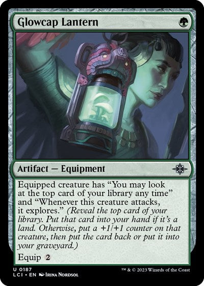 2023 Magic: The Gathering: The Lost Caverns of Ixalan (LCI) - Glowcap Lantern (#187, Uncommon)