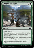 2023 Magic: The Gathering: The Lost Caverns of Ixalan (LCI) - Glimpse the Core (#186, Uncommon) (, Near Mint)