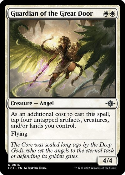 2023 Magic: The Gathering: The Lost Caverns of Ixalan (LCI) - Guardian of the Great Door (#16, Uncommon) (, Near Mint)