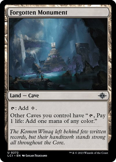 2023 Magic: The Gathering: The Lost Caverns of Ixalan (LCI) - Forgotten Monument (#272, Uncommon)