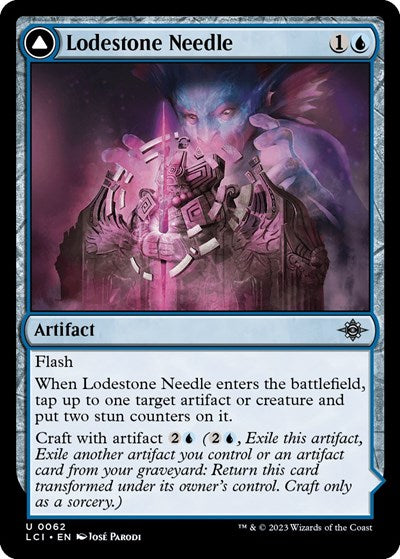 2023 Magic: The Gathering: The Lost Caverns of Ixalan (LCI) - Lodestone Needle (#62, Uncommon)