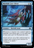 2023 Magic: The Gathering: The Lost Caverns of Ixalan (LCI) - Merfolk Cave Diver (#65, Uncommon) (, Near Mint)