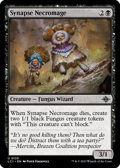 2023 Magic: The Gathering: The Lost Caverns of Ixalan (LCI) - Synapse Necromage (#125, Uncommon) (, Near Mint)