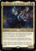2023 Magic: The Gathering: Commander: The Lost Caverns of Ixalan (LCC) - Don Andres the Renegade (#6, Mythic Rare) (Foil, Near Mint)