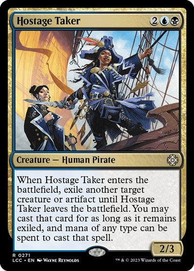 2023 Magic: The Gathering: Commander: The Lost Caverns of Ixalan (LCC) - Hostage Taker (#271, Rare) (, Near Mint)