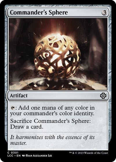 2023 Magic: The Gathering: Commander: The Lost Caverns of Ixalan (LCC) - Commanders Sphere (#301, Common) (, Near Mint)