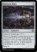 2023 Magic: The Gathering: Commander: The Lost Caverns of Ixalan (LCC) - Heirloom Blade (#303, Uncommon) (, Near Mint)