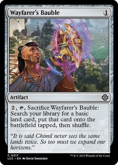 2023 Magic: The Gathering: Commander: The Lost Caverns of Ixalan (LCC) - Wayfarers Bauble (#317, Common) (, Near Mint)