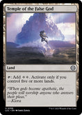 2023 Magic: The Gathering: Commander: The Lost Caverns of Ixalan (LCC) - Temple of the False God (#359, Uncommon) (, Near Mint)