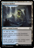 2023 Magic: The Gathering: Commander: The Lost Caverns of Ixalan (LCC) - Sunken Hollow (#355, Rare) (, Near Mint)