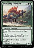 2023 Magic: The Gathering: Commander: The Lost Caverns of Ixalan (LCC) - Thundering Spineback (#260, Uncommon) (, Near Mint)