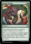 2023 Magic: The Gathering: Commander: The Lost Caverns of Ixalan (LCC) - Savage Stomp (#257, Uncommon) (, Near Mint)