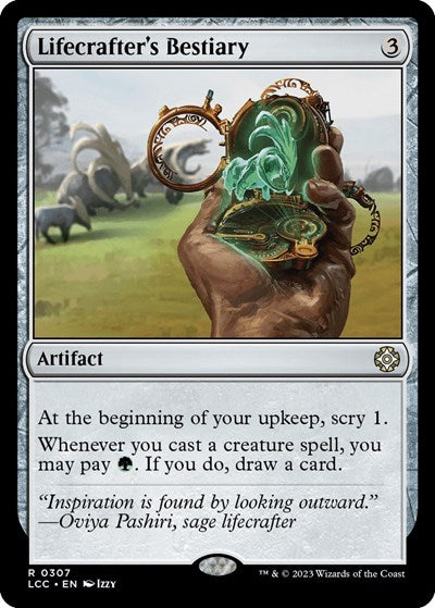 2023 Magic: The Gathering: Commander: The Lost Caverns of Ixalan (LCC) - Lifecrafters Bestiary (#307, Rare) (, Near Mint)