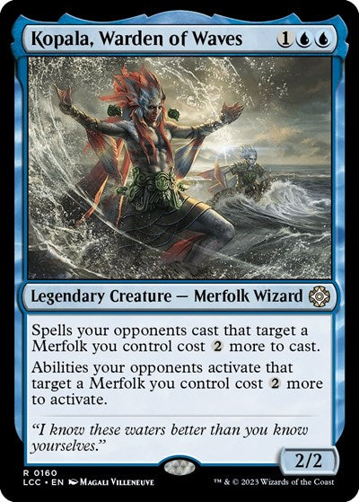 2023 Magic: The Gathering: Commander: The Lost Caverns of Ixalan (LCC) - Kopala Warden of Waves (#160, Rare) (, Near Mint)