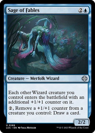 2023 Magic: The Gathering: Commander: The Lost Caverns of Ixalan (LCC) - Sage of Fables (#169, Uncommon) (, Near Mint)