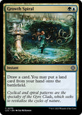 2023 Magic: The Gathering: Commander: The Lost Caverns of Ixalan (LCC) - Growth Spiral (#270, Common) (, Near Mint)