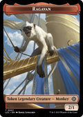 2023 Magic: The Gathering: Commander: The Lost Caverns of Ixalan (LCC) - Ragavan Treasure Double Sided Token (#7 // 18, T) (, Near Mint)