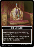 2023 Magic: The Gathering: Commander: The Lost Caverns of Ixalan (LCC) - The Monarch Pirate Double Sided Token (#18 // 5, T) (, Near Mint)