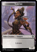 2023 Magic: The Gathering: Commander: The Lost Caverns of Ixalan (LCC) - Vampire 0014 Vampire Demon Double Sided Token (#14 // 15, T) (, Near Mint)