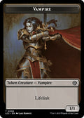 2023 Magic: The Gathering: Commander: The Lost Caverns of Ixalan (LCC) - Vampire 0006 Vampire Demon Double Sided Token (#6 // 15, T) (, Near Mint)