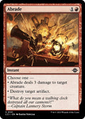 2023 Magic: The Gathering: The Lost Caverns of Ixalan (LCI) - Abrade (#131, Common) (, Near Mint)