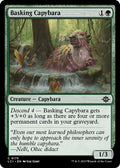 2023 Magic: The Gathering: The Lost Caverns of Ixalan (LCI) - Basking Capybara (#175, Common) (Foil, Near Mint)