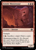2023 Magic: The Gathering: The Lost Caverns of Ixalan (LCI) - Seismic Monstrosaur (#166, Common)
