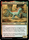 2023 Magic: The Gathering: The Lost Caverns of Ixalan (LCI) - Itzquinth Firstborn of Gishath (#230, Uncommon)