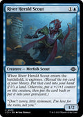 2023 Magic: The Gathering: The Lost Caverns of Ixalan (LCI) - River Herald Scout (#72, Common) (Foil, Near Mint)