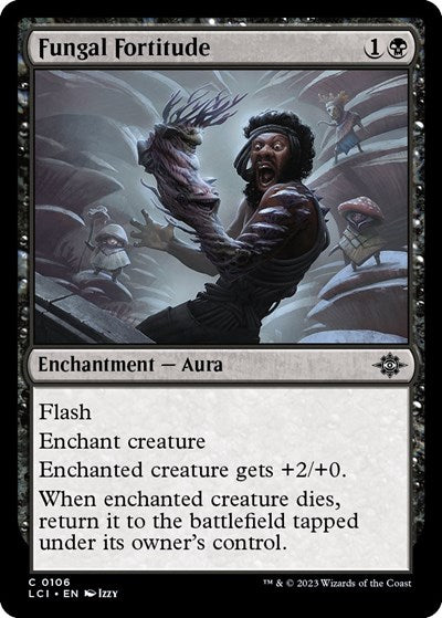 2023 Magic: The Gathering: The Lost Caverns of Ixalan (LCI) - Fungal Fortitude (#106, Common)