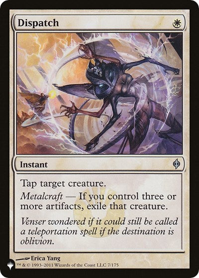 2026 Magic: The Gathering: The List Reprints (LIST) - Dispatch (#NPH-7, Uncommon) (, Near Mint)