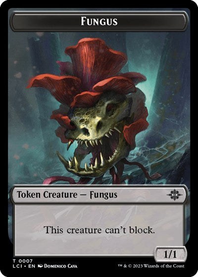 2023 Magic: The Gathering: The Lost Caverns of Ixalan (LCI) - Fungus Token (#7, T) (, Near Mint)