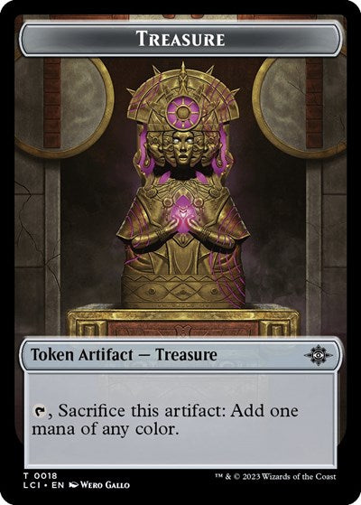 2023 Magic: The Gathering: The Lost Caverns of Ixalan (LCI) - Treasure Token (#18, T) (, Near Mint)