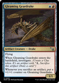 2024 Magic: The Gathering: Murders at Karlov Manor (MKM) - Gleaming Geardrake (#205, Uncommon) (, Near Mint)