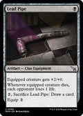 2024 Magic: The Gathering: Murders at Karlov Manor (MKM) - Lead Pipe (#90, Uncommon) (, Near Mint)
