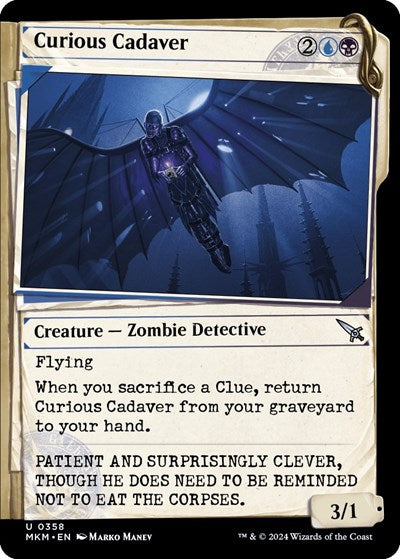 2024 Magic: The Gathering: Murders at Karlov Manor (MKM) - Curious Cadaver Showcase (#358, Uncommon) (, Near Mint)