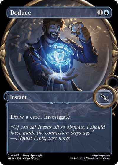 2024 Magic: The Gathering: Murders at Karlov Manor (MKM) - Deduce Showcase (#293, Common) (, Near Mint)