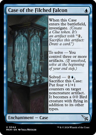 2024 Magic: The Gathering: Murders at Karlov Manor (MKM) - Case of the Filched Falcon (#44, Uncommon) (, Near Mint)