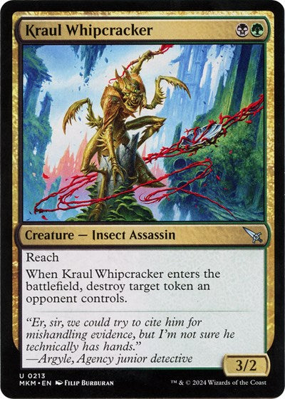 2024 Magic: The Gathering: Murders at Karlov Manor (MKM) - Kraul Whipcracker a (#213, Uncommon) (, Near Mint)