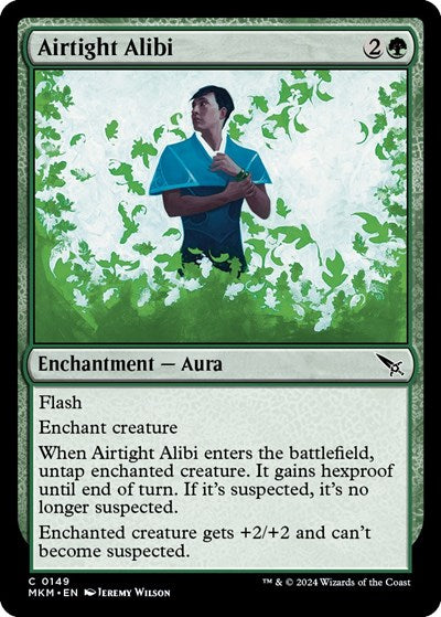 2024 Magic: The Gathering: Murders at Karlov Manor (MKM) - Airtight Alibi (#149, Common)