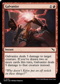 2024 Magic: The Gathering: Murders at Karlov Manor (MKM) - Galvanize (#128, Common)