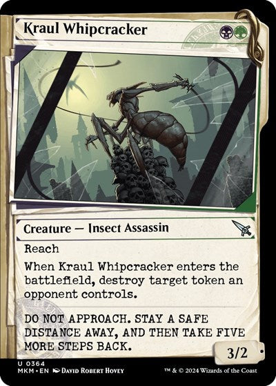 2024 Magic: The Gathering: Murders at Karlov Manor (MKM) - Kraul Whipcracker Showcase (#364, Uncommon) (, Near Mint)
