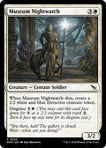 2024 Magic: The Gathering: Murders at Karlov Manor (MKM) - Museum Nightwatch (#25, Common) (, Near Mint)