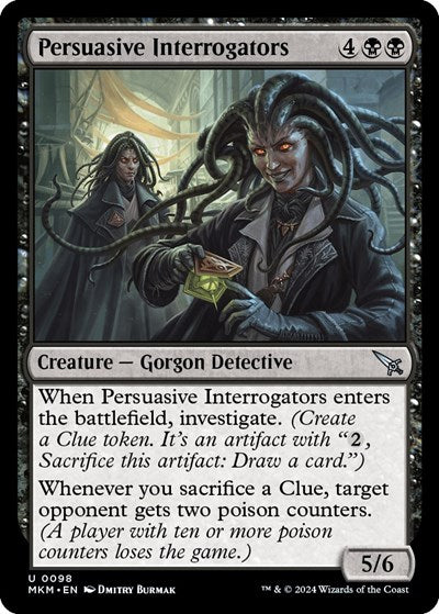 2024 Magic: The Gathering: Murders at Karlov Manor (MKM) - Persuasive Interrogators (#98, Uncommon) (, Near Mint)
