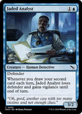 2024 Magic: The Gathering: Murders at Karlov Manor (MKM) - Jaded Analyst (#62, Common)