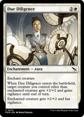 2024 Magic: The Gathering: Murders at Karlov Manor (MKM) - Due Diligence (#14, Common) (, Near Mint)