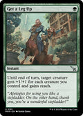 2024 Magic: The Gathering: Murders at Karlov Manor (MKM) - Get a Leg Up (#161, Uncommon) (, Near Mint)