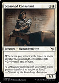 2024 Magic: The Gathering: Murders at Karlov Manor (MKM) - Seasoned Consultant (#33, Common) (, Near Mint)